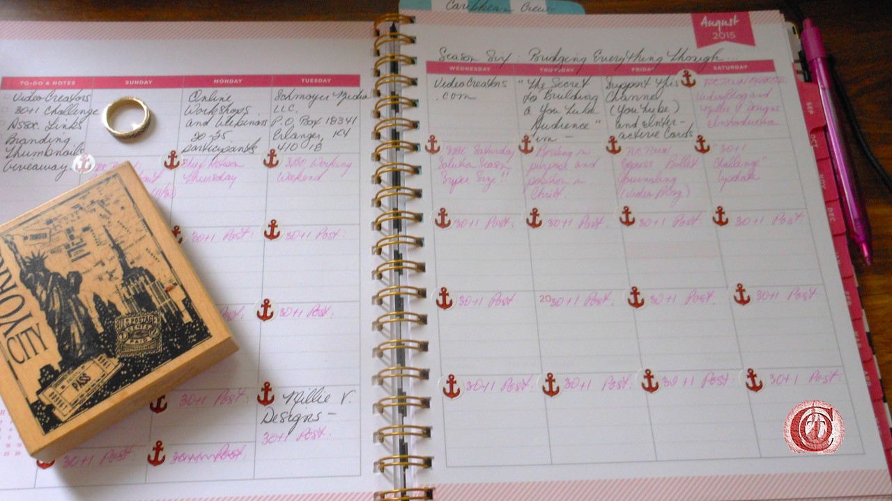 It's time to start conditioning my team to post on a daily social media schedule. #CountryChemist #Planner