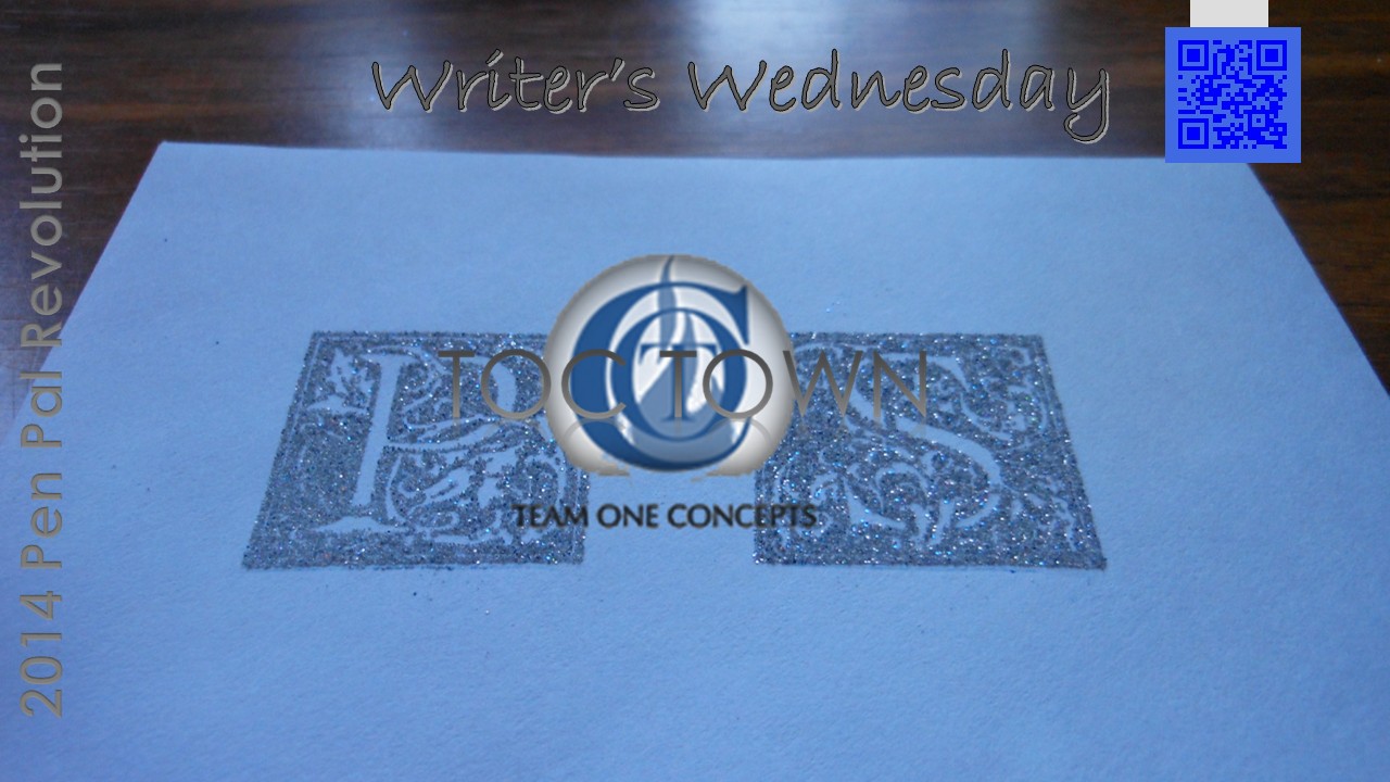 Writer's Wednesday: supporting the right as well as left handwriting creative crafters. Would you like to correspond with other members of our community? Join our SBO Pen Pal Revolution by signing our guestbook. Click the link http://www.toctown.com/writer-s-wednesday.html and feel free to visit our online studio while you're there.